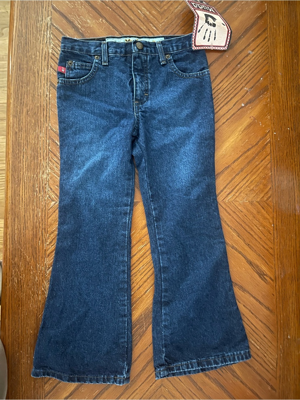 Mudd Dark Blue Flared Kids Jeans